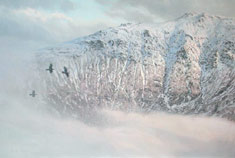 Mountain painting - An Stuc near Ben lawers picture